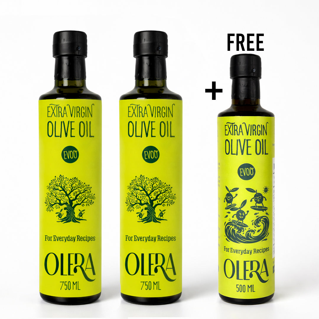 Premium Family Bundle | 2 × 750ML + FREE 500ML Extra Virgin Olive Oil